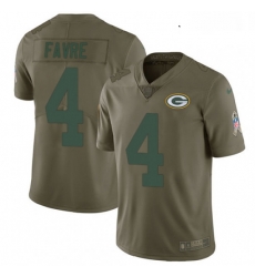 Youth Nike Green Bay Packers 4 Brett Favre Limited Olive 2017 Salute to Service NFL Jersey Youth Nike Green Bay Packers 4 Brett Favre Limited Olive 2017 Salute to Service NFL Jersey