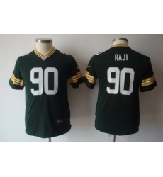 Youth Nike NFL Green Bay Packers #90 Raji Green Jerseys Youth Nike NFL Green Bay Packers #90 Raji Green Jerseys