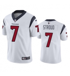 Men Houston Texans 7 C J  Stroud White Vapor Untouchable Stitched Football Jersey