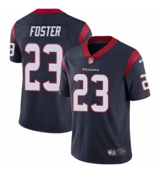 Men Nike Houston Texans 23 Arian Foster Limited Navy Blue Team Color Vapor Untouchable NFL Jersey