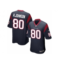 Nike Houston Texans 80 Andre Johnson blue Game NFL Jersey Nike Houston Texans 80 Andre Johnson blue Game NFL Jersey