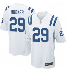 Men Nike Indianapolis Colts 29 Malik Hooker Game White NFL Jersey Men Nike Indianapolis Colts 29 Malik Hooker Game White NFL Jersey