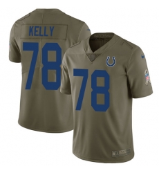 Youth Nike Colts #78 Ryan Kelly Olive Stitched NFL Limited 2017 Salute to Service Jersey Youth Nike Colts #78 Ryan Kelly Olive Stitched NFL Limited 2017 Salute to Service Jersey