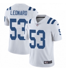 Youth Nike Indianapolis Colts 53 Darius Leonard White Vapor Untouchable Limited Player NFL Jersey Youth Nike Indianapolis Colts 53 Darius Leonard White Vapor Untouchable Limited Player NFL Jersey