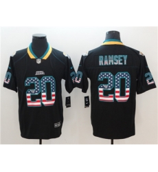 Nike Jaguars #20 Jalen Ramsey Black USA Flag Fashion Color Rush Limited Jersey Nike Jaguars #20 Jalen Ramsey Black USA Flag Fashion Color Rush Limited Jersey