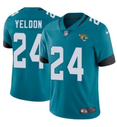 Nike Jaguars #24 T J Yeldon Teal Green Team Color Mens Stitched NFL Vapor Untouchable Limited Jersey Nike Jaguars #24 T J Yeldon Teal Green Team Color Mens Stitched NFL Vapor Untouchable Limited Jersey