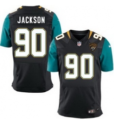 Nike Jaguars #90 Malik Jackson Black Alternate Mens Stitched NFL Elite Jersey Nike Jaguars #90 Malik Jackson Black Alternate Mens Stitched NFL Elite Jersey