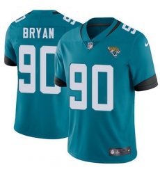 Nike Jaguars #90 Taven Bryan Teal Green Team Color Mens Stitched NFL Vapor Untouchable Limited Jersey Nike Jaguars #90 Taven Bryan Teal Green Team Color Mens Stitched NFL Vapor Untouchable Limited Jersey
