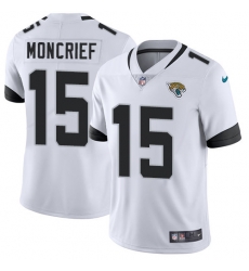 Nike Limited Men Donte Moncrief White Road Jersey NFL #15 Jacksonville Jaguars Vapor Untouchable Nike Limited Men Donte Moncrief White Road Jersey NFL #15 Jacksonville Jaguars Vapor Untouchable
