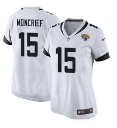 Nike Game Womens Donte Moncrief White Road Jersey NFL #15 Jacksonville Jaguars Nike Game Womens Donte Moncrief White Road Jersey NFL #15 Jacksonville Jaguars