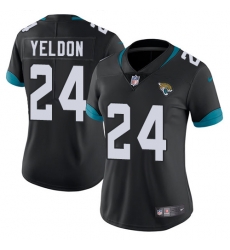 Nike Jaguars #24 T J Yeldon Black Alternate Womens Stitched NFL Vapor Untouchable Limited Jersey Nike Jaguars #24 T J Yeldon Black Alternate Womens Stitched NFL Vapor Untouchable Limited Jersey