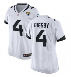 Women Jacksonville Jaguars 4 Tank Bigsby White Stitched Jersey Run Small Women Jacksonville Jaguars 4 Tank Bigsby White Stitched Jersey Run Small