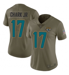 Women Jaguars 17 DJ Chark Jr Olive Stitched Football Limited 2017 Salute to Service Jersey Women Jaguars 17 DJ Chark Jr Olive Stitched Football Limited 2017 Salute to Service Jersey