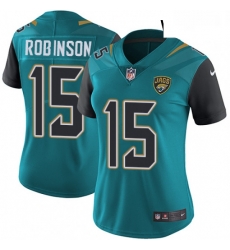 Womens Nike Jacksonville Jaguars 15 Allen Robinson Elite Teal Green Team Color NFL Jersey Womens Nike Jacksonville Jaguars 15 Allen Robinson Elite Teal Green Team Color NFL Jersey