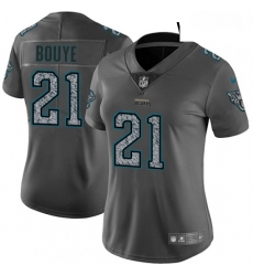 Womens Nike Jacksonville Jaguars 21 AJ Bouye Gray Static Vapor Untouchable Limited NFL Jersey Womens Nike Jacksonville Jaguars 21 AJ Bouye Gray Static Vapor Untouchable Limited NFL Jersey