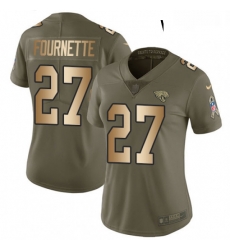Womens Nike Jacksonville Jaguars 27 Leonard Fournette Limited OliveGold 2017 Salute to Service NFL Jersey Womens Nike Jacksonville Jaguars 27 Leonard Fournette Limited OliveGold 2017 Salute to Service NFL Jersey