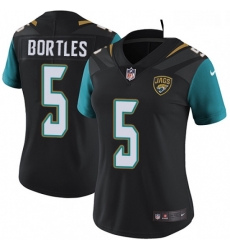 Womens Nike Jacksonville Jaguars 5 Blake Bortles Black Alternate Vapor Untouchable Limited Player NFL Jersey Womens Nike Jacksonville Jaguars 5 Blake Bortles Black Alternate Vapor Untouchable Limited Player NFL Jersey