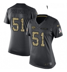 Womens Nike Jacksonville Jaguars 51 Paul Posluszny Limited Black 2016 Salute to Service NFL Jersey Womens Nike Jacksonville Jaguars 51 Paul Posluszny Limited Black 2016 Salute to Service NFL Jersey