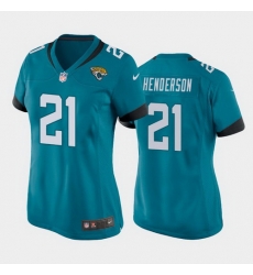 women c.j. henderson jacksonville jaguars teal game jersey women c.j. henderson jacksonville jaguars teal game jersey
