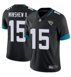 Jaguars #15 Gardner Minshew II Black Team Color Youth Stitched Football Vapor Untouchable Limited Jersey Jaguars #15 Gardner Minshew II Black Team Color Youth Stitched Football Vapor Untouchable Limited Jersey