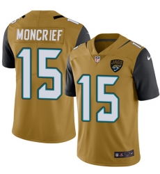 Nike Limited Youth Donte Moncrief Gold Jersey NFL #15 Jacksonville Jaguars Rush Vapor Untouchable Nike Limited Youth Donte Moncrief Gold Jersey NFL #15 Jacksonville Jaguars Rush Vapor Untouchable