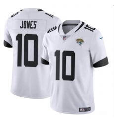 Youth Jacksonville Jaguars 10 Mac Jones White Vapor Untouchable Limited Stitched Jersey Youth Jacksonville Jaguars 10 Mac Jones White Vapor Untouchable Limited Stitched Jersey