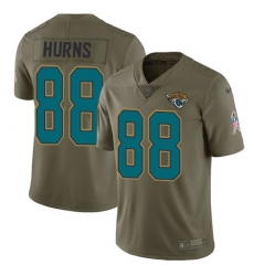 Youth Nike Jaguars #88 Allen Hurns Olive Stitched NFL Limited 2017 Salute to Service Jersey Youth Nike Jaguars #88 Allen Hurns Olive Stitched NFL Limited 2017 Salute to Service Jersey