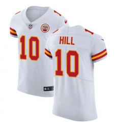 Nike Chiefs #10 Tyreek Hill White Mens Stitched NFL Vapor Untouchable Elite Jersey Nike Chiefs #10 Tyreek Hill White Mens Stitched NFL Vapor Untouchable Elite Jersey