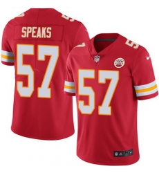 Nike Chiefs #57 Breeland Speaks Red Team Color Mens Stitched NFL Vapor Untouchable Limited Jersey Nike Chiefs #57 Breeland Speaks Red Team Color Mens Stitched NFL Vapor Untouchable Limited Jersey