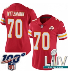 2020 Super Bowl LIV Women Nike Kansas City Chiefs #70 Bryan Witzmann Red Team Color Vapor Untouchable Limited Player NFL Jersey 2020 Super Bowl LIV Women Nike Kansas City Chiefs #70 Bryan Witzmann Red Team Color Vapor Untouchable Limited Player NFL Jersey