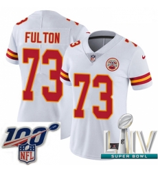 2020 Super Bowl LIV Women Nike Kansas City Chiefs #73 Zach Fulton White Vapor Untouchable Limited Player NFL Jersey 2020 Super Bowl LIV Women Nike Kansas City Chiefs #73 Zach Fulton White Vapor Untouchable Limited Player NFL Jersey
