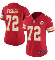 Nike Chiefs #72 Eric Fisher Red Team Color Womens Stitched NFL Vapor Untouchable Limited Jersey Nike Chiefs #72 Eric Fisher Red Team Color Womens Stitched NFL Vapor Untouchable Limited Jersey