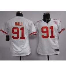 Women Nike Kansas City Chiefs 91 Tamba Hali White Nike NFL Jerseys Women Nike Kansas City Chiefs 91 Tamba Hali White Nike NFL Jerseys