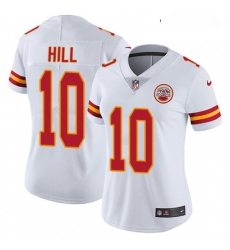 Womens Nike Kansas City Chiefs 10 Tyreek Hill White Vapor Untouchable Limited Player NFL Jersey Womens Nike Kansas City Chiefs 10 Tyreek Hill White Vapor Untouchable Limited Player NFL Jersey