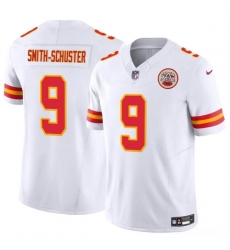 Youth Kansas City Chiefs 9 JuJu Smith Schuster White 2023 F U S E Vapor Untouchable Limited Stitched Football Jersey Youth Kansas City Chiefs 9 JuJu Smith Schuster White 2023 F U S E Vapor Untouchable Limited Stitched Football Jersey