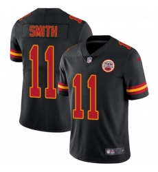 Youth Nike Kansas City Chiefs 11 Alex Smith Limited Black Rush Vapor Untouchable NFL Jersey Youth Nike Kansas City Chiefs 11 Alex Smith Limited Black Rush Vapor Untouchable NFL Jersey