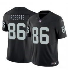 Men Las Vegas Raiders 86 Chase Roberts Black 2026 Draft F U S E Vapor Untouchable Limited Stitched Football Jersey Men Las Vegas Raiders 86 Chase Roberts Black 2026 Draft F U S E Vapor Untouchable Limited Stitched Football Jersey