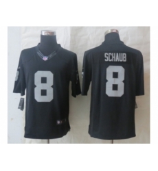 Nike Oakland Raiders 8 Matt Schaub Black Limited NFL Jersey Nike Oakland Raiders 8 Matt Schaub Black Limited NFL Jersey