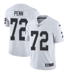 Nike Raiders #72 Donald Penn White Mens Stitched NFL Vapor Untouchable Limited Jersey Nike Raiders #72 Donald Penn White Mens Stitched NFL Vapor Untouchable Limited Jersey