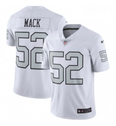 Youth Nike Oakland Raiders 52 Khalil Mack Limited White Rush Vapor Untouchable NFL Jersey Youth Nike Oakland Raiders 52 Khalil Mack Limited White Rush Vapor Untouchable NFL Jersey