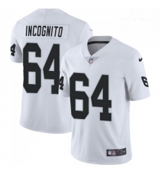 Youth Oakland Raiders #64 Richie Incognito Vapor Untouchable Limited White Jersey Youth Oakland Raiders #64 Richie Incognito Vapor Untouchable Limited White Jersey