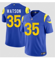 Men Los Angeles Rams 35 Jaylen Watson Royal 2026 F U S E Vapor Limited Stitched Football Jersey Men Los Angeles Rams 35 Jaylen Watson Royal 2026 F U S E Vapor Limited Stitched Football Jersey