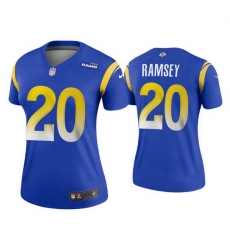 Women Los Angeles Rams Jalen Ramsey 2020 Vapor Limited Jersey Blue Women Los Angeles Rams Jalen Ramsey 2020 Vapor Limited Jersey Blue