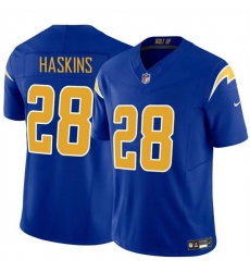 Men Los Angeles Chargers 28 Hassan Haskins Royal 2024 F U S E Vapor Limited Stitched Football Jersey Men Los Angeles Chargers 28 Hassan Haskins Royal 2024 F U S E Vapor Limited Stitched Football Jersey