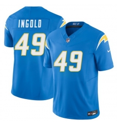 Men Los Angeles Chargers 49 Alec Ingold Blue 2026 F U S E Vapor Limited Stitched Football Jersey Men Los Angeles Chargers 49 Alec Ingold Blue 2026 F U S E Vapor Limited Stitched Football Jersey