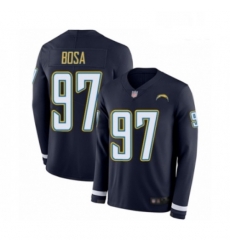Men Los Angeles Chargers 97 Joey Bosa Limited Navy Blue Therma Long Sleeve Football Jersey Men Los Angeles Chargers 97 Joey Bosa Limited Navy Blue Therma Long Sleeve Football Jersey