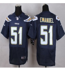 New San Diego Chrgers #51 Kyle Emanuel Navy Blue Team Color Men Stitched NFL New Elite Jersey New San Diego Chrgers #51 Kyle Emanuel Navy Blue Team Color Men Stitched NFL New Elite Jersey