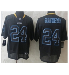 Nike San Diego Chargers 24 Ryan Mathews Black Elite Lights Out NFL Jersey Nike San Diego Chargers 24 Ryan Mathews Black Elite Lights Out NFL Jersey