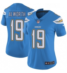 Womens Nike Los Angeles Chargers 19 Lance Alworth Electric Blue Alternate Vapor Untouchable Limited Player NFL Jersey Womens Nike Los Angeles Chargers 19 Lance Alworth Electric Blue Alternate Vapor Untouchable Limited Player NFL Jersey