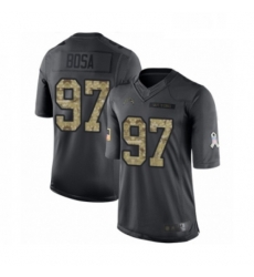 Youth Los Angeles Chargers 97 Joey Bosa Limited Black 2016 Salute to Service Football Jersey Youth Los Angeles Chargers 97 Joey Bosa Limited Black 2016 Salute to Service Football Jersey